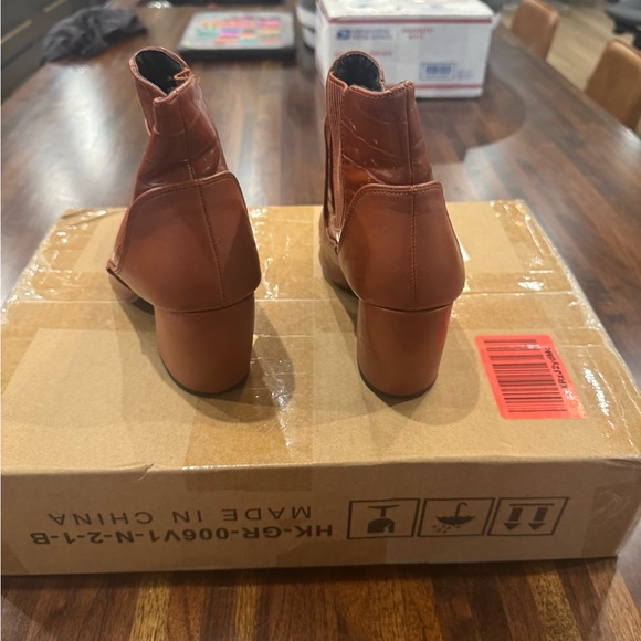 Brown Ankle Boots - Picture 8 of 8